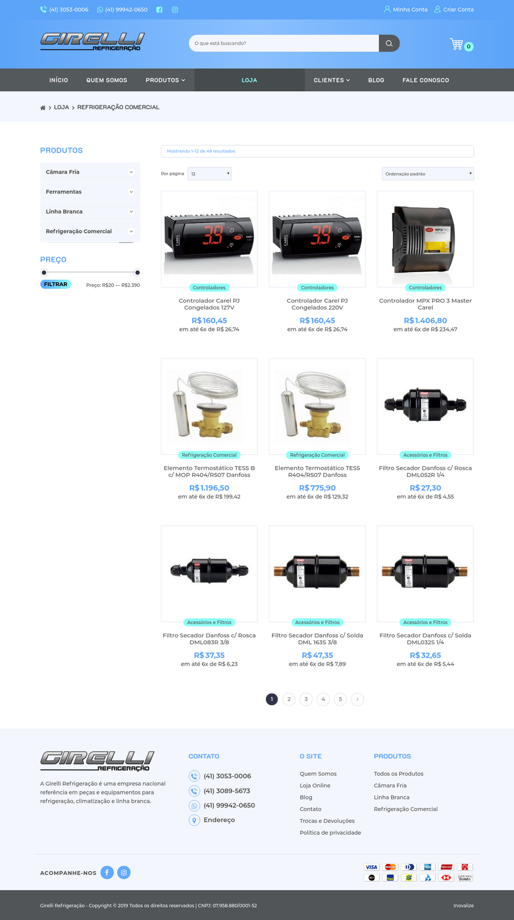 Inovalize - Girelli Refrigeração