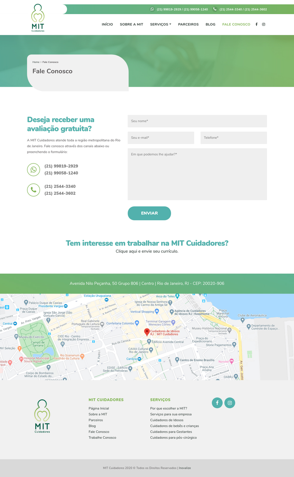 Inovalize - MIT Cuidadores