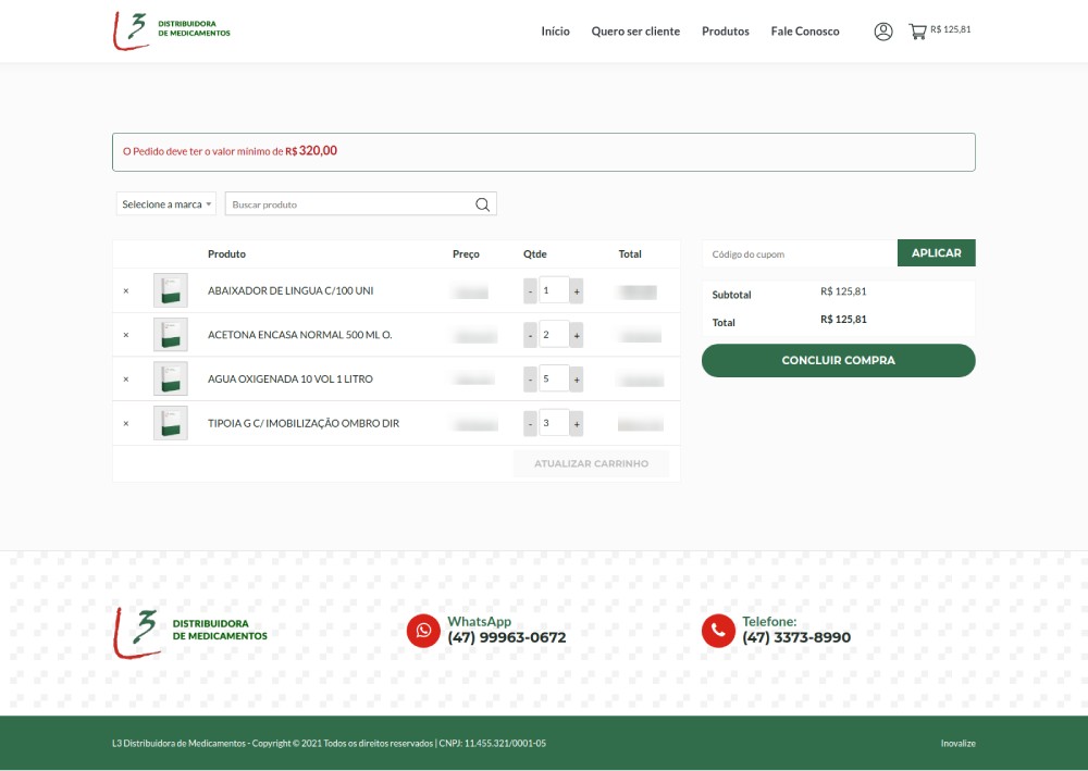 Inovalize - L3 Distribuidora