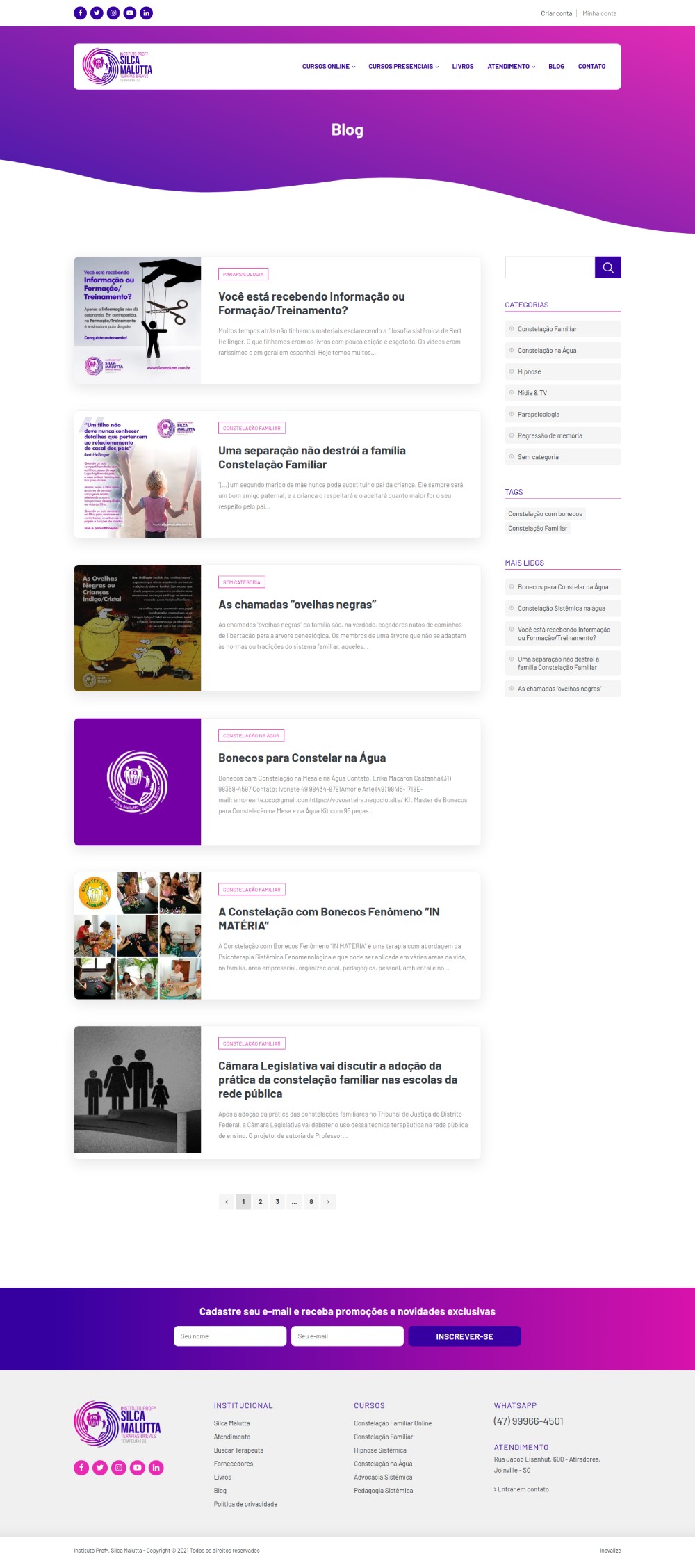 Inovalize - Instituto Profª Silca Malutta