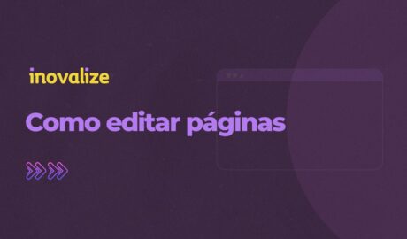 Como editar páginas